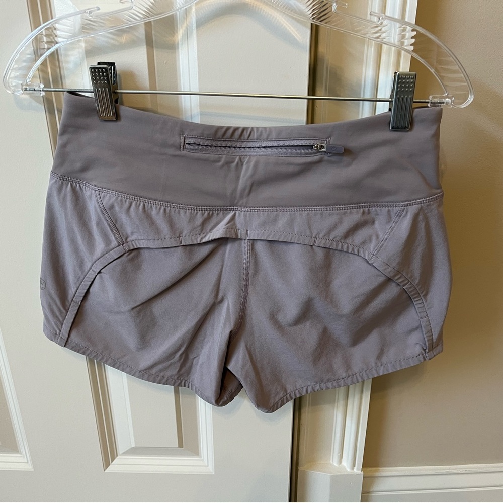 Lululemon Run Times Shorts size 4 Gray - Picture 7 of 10